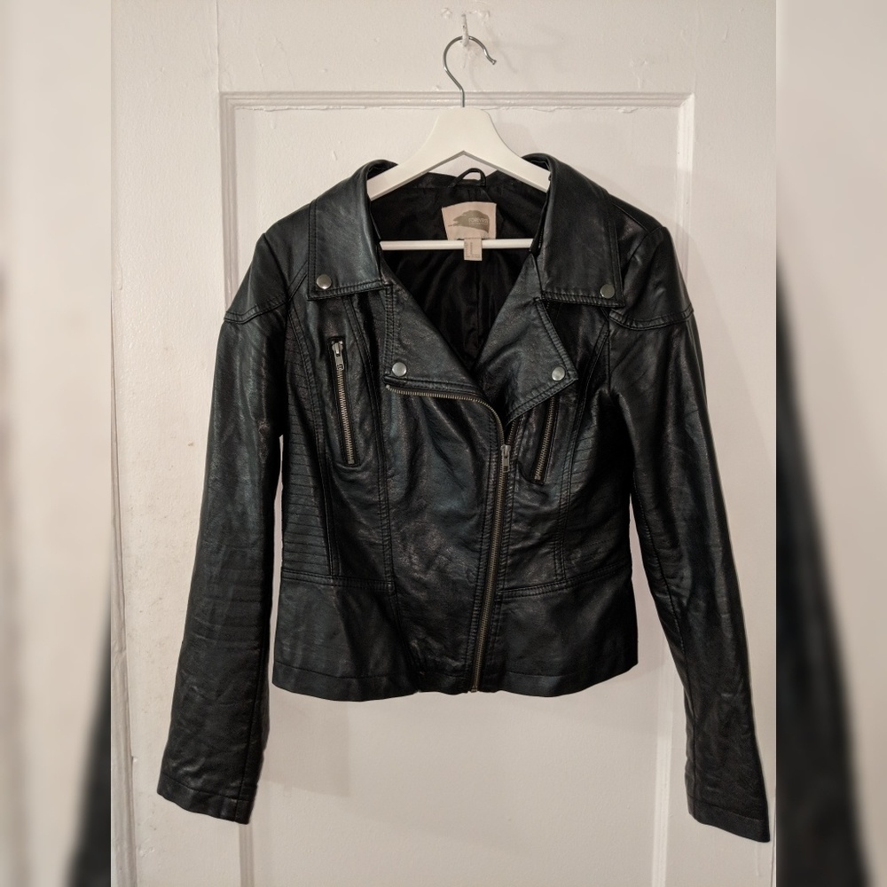 Black Moto Jacket